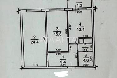 2-комнатная квартира по адресу Гагарина пр. (площадь 70 м²) - фото 26 2-комнатная квартира по адресу Гагарина пр. (площадь 70 м²) - Atlanta.ua - фото 26