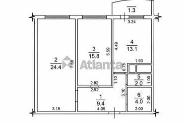2-комнатная квартира по адресу Гагарина пр. (площадь 70 м²) - imageAlt 59 2-комнатная квартира по адресу Гагарина пр. (площадь 70 м²) - Atlanta.ua - imageAlt 59