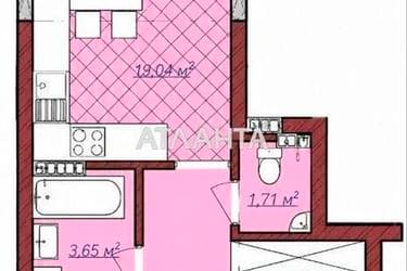 2-комнатная квартира по адресу Вулецкая ул. (площадь 59,3 м²) - imageAlt 14 2-комнатная квартира по адресу Вулецкая ул. (площадь 59,3 м²) - Atlanta.ua - imageAlt 14