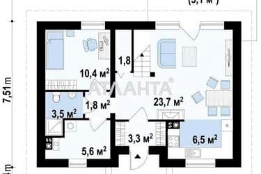 Дом по адресу ул. Лесная (площадь 130 м²) - imageAlt 39 Дом по адресу ул. Лесная (площадь 130 м²) - Atlanta.ua - imageAlt 39
