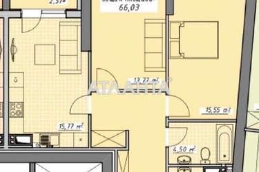 2-комнатная квартира по адресу Курортный пер. (площадь 66,0 м²) - фото 22 2-комнатная квартира по адресу Курортный пер. (площадь 66,0 м²) - Atlanta.ua - фото 22