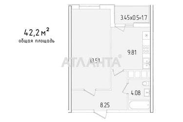 1-кімнатна квартира за адресою вул. Краснова (площа 42,2 м²) - фото 10 1-кімнатна квартира за адресою вул. Краснова (площа 42,2 м²) - Atlanta.ua - фото 10