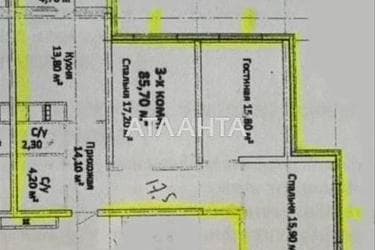 3-кімнатна квартира за адресою вул. Канатна (площа 85,7 м²) - фото 12 3-кімнатна квартира за адресою вул. Канатна (площа 85,7 м²) - Atlanta.ua - фото 12