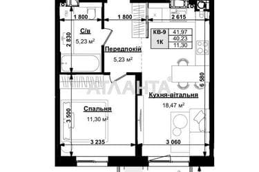 1-комнатная квартира по адресу ул. Героев Крут (площадь 42,4 м²) - imageAlt 18 1-комнатная квартира по адресу ул. Героев Крут (площадь 42,4 м²) - Atlanta.ua - imageAlt 18