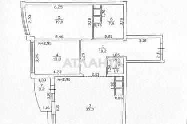 2-комнатная квартира по адресу Гагарина пр. (площадь 103 м²) - фото 19 2-комнатная квартира по адресу Гагарина пр. (площадь 103 м²) - Atlanta.ua - фото 19