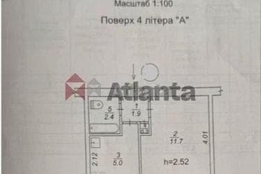 1-кімнатна квартира за адресою вул. Мрії (площа 23,2 м²) - фото 16 1-кімнатна квартира за адресою вул. Мрії (площа 23,2 м²) - Atlanta.ua - фото 16