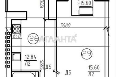 1-кімнатна квартира за адресою вул. Плієва (площа 47,4 м²) - фото 23 1-кімнатна квартира за адресою вул. Плієва (площа 47,4 м²) - Atlanta.ua - фото 23