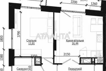 1-комнатная квартира по адресу ул. Орлика Пилипа (площадь 46,6 м²) - imageAlt 18 1-комнатная квартира по адресу ул. Орлика Пилипа (площадь 46,6 м²) - Atlanta.ua - imageAlt 18