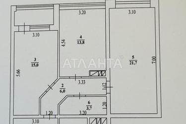 2-кімнатна квартира за адресою вул. Проспект Шевченка (площа 77,4 м²) - фото 17 2-кімнатна квартира за адресою вул. Проспект Шевченка (площа 77,4 м²) - Atlanta.ua - фото 17