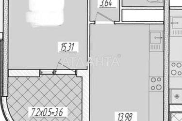 1-комнатная квартира по адресу ул. Краснова (площадь 42 м²) - imageAlt 33 1-комнатная квартира по адресу ул. Краснова (площадь 42 м²) - Atlanta.ua - imageAlt 33