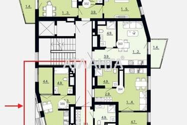 1-комнатная квартира по адресу ул. Щурата В. Ул (площадь 26,5 м²) - imageAlt 19 1-комнатная квартира по адресу ул. Щурата В. Ул (площадь 26,5 м²) - Atlanta.ua - imageAlt 19