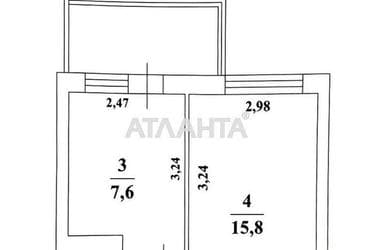 1-кімнатна квартира за адресою вул. Перлинна (площа 34 м²) - imageAlt 14 1-кімнатна квартира за адресою вул. Перлинна (площа 34 м²) - Atlanta.ua - imageAlt 14