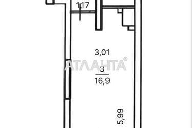 1-комнатная квартира по адресу ул. Пишоновская (площадь 27,5 м²) - фото 22 1-комнатная квартира по адресу ул. Пишоновская (площадь 27,5 м²) - Atlanta.ua - фото 22