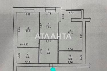 1-комнатная квартира по адресу ул. Сахарова (площадь 67 м²) - imageAlt 44 1-комнатная квартира по адресу ул. Сахарова (площадь 67 м²) - Atlanta.ua - imageAlt 44