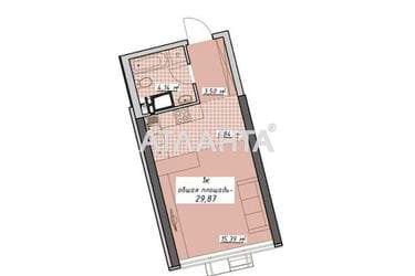 1-комнатная квартира по адресу Курортный пер. (площадь 29,9 м²) - imageAlt 12 1-комнатная квартира по адресу Курортный пер. (площадь 29,9 м²) - Atlanta.ua - imageAlt 12