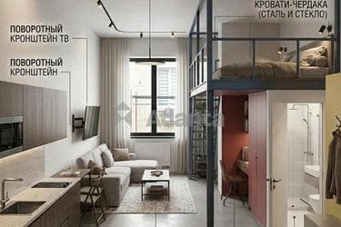1-комнатная квартира по адресу ул. Институтская (площадь 29,4 м²) - imageAlt 15 1-комнатная квартира по адресу ул. Институтская (площадь 29,4 м²) - Atlanta.ua - imageAlt 15