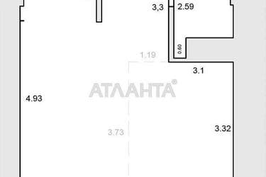 1-комнатная квартира по адресу ул. Аркадийское плато (площадь 42,5 м²) - imageAlt 40 1-комнатная квартира по адресу ул. Аркадийское плато (площадь 42,5 м²) - Atlanta.ua - imageAlt 40