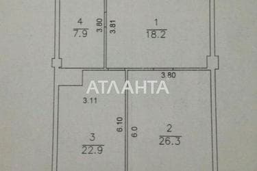 2-комнатная квартира по адресу ул. Аркадийское плато (площадь 76 м²) - imageAlt 18 2-комнатная квартира по адресу ул. Аркадийское плато (площадь 76 м²) - Atlanta.ua - imageAlt 18