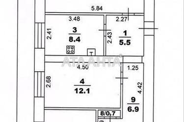 3-комнатная квартира по адресу Добровольского пр. (площадь 68 м²) - imageAlt 20 3-комнатная квартира по адресу Добровольского пр. (площадь 68 м²) - Atlanta.ua - imageAlt 20