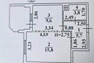 1-комнатная квартира по адресу ул. Радужный м-н (площадь 38 м²) - imageAlt 18 1-комнатная квартира по адресу ул. Радужный м-н (площадь 38 м²) - Atlanta.ua - imageAlt 18