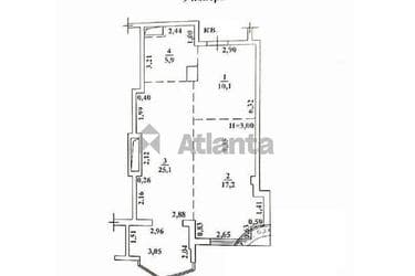 1-комнатная квартира по адресу Фонтанская дор. (площадь 58,3 м²) - imageAlt 33 1-комнатная квартира по адресу Фонтанская дор. (площадь 58,3 м²) - Atlanta.ua - imageAlt 33