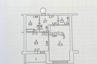 1-кімнатна квартира за адресою вул. Одеська (площа 37 м²) - фото 11 1-кімнатна квартира за адресою вул. Одеська (площа 37 м²) - Atlanta.ua - фото 11