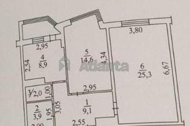 2-комнатная квартира (площадь 65,8 м²) - imageAlt 49 2-комнатная квартира (площадь 65,8 м²) - Atlanta.ua - imageAlt 49