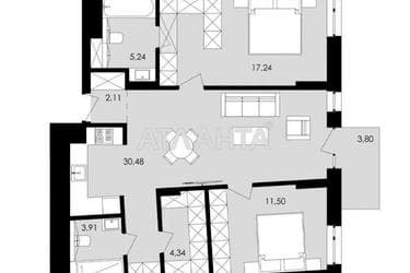2-комнатная квартира по адресу Замарстыновская ул. (площадь 75,9 м²) - фото 7 2-комнатная квартира по адресу Замарстыновская ул. (площадь 75,9 м²) - Atlanta.ua - фото 7