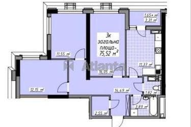 3-кімнатна квартира за адресою Старосінна пл. (площа 77,5 м²) - фото 7 3-кімнатна квартира за адресою Старосінна пл. (площа 77,5 м²) - Atlanta.ua - фото 7