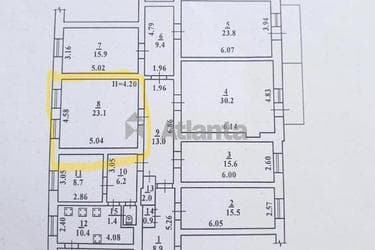 Комунальна квартира за адресою вул. Буніна (площа 23,1 м²) - фото 25 Комунальна квартира за адресою вул. Буніна (площа 23,1 м²) - Atlanta.ua - фото 25