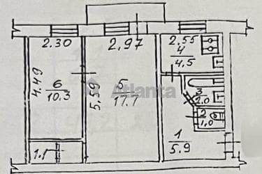 2-кімнатна квартира за адресою просп. Голосіївський (площа 43 м²) - imageAlt 24 2-кімнатна квартира за адресою просп. Голосіївський (площа 43 м²) - Atlanta.ua - imageAlt 24