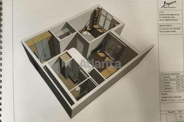 1-комнатная квартира по адресу ул. Краснова (площадь 42 м²) - imageAlt 52 1-комнатная квартира по адресу ул. Краснова (площадь 42 м²) - Atlanta.ua - imageAlt 52