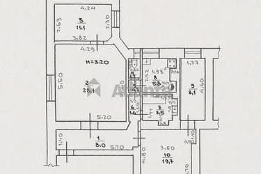 3-кімнатна квартира за адресою вул. Базарна (площа 87,8 м²) - фото 26 3-кімнатна квартира за адресою вул. Базарна (площа 87,8 м²) - Atlanta.ua - фото 26
