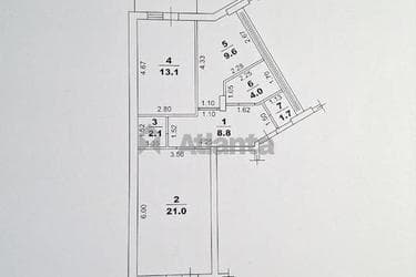 2-комнатная квартира по адресу Люстдорфская дор. (площадь 62,7 м²) - imageAlt 27 2-комнатная квартира по адресу Люстдорфская дор. (площадь 62,7 м²) - Atlanta.ua - imageAlt 27
