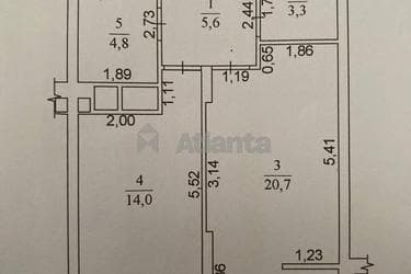 1-комнатная квартира по адресу ул. Мізюна Григорія (площадь 47 м²) - imageAlt 30 1-комнатная квартира по адресу ул. Мізюна Григорія (площадь 47 м²) - Atlanta.ua - imageAlt 30
