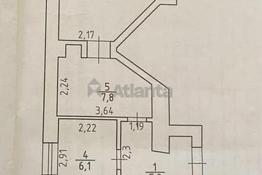 3-комнатная квартира по адресу ул. Пироговская (площадь 49 м²) - imageAlt 30 3-комнатная квартира по адресу ул. Пироговская (площадь 49 м²) - Atlanta.ua - imageAlt 30