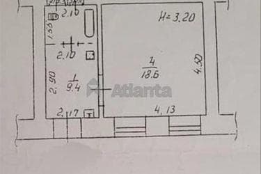 1-комнатная квартира по адресу Александровский пр. (площадь 30 м²) - imageAlt 16 1-комнатная квартира по адресу Александровский пр. (площадь 30 м²) - Atlanta.ua - imageAlt 16