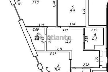 2-комнатная квартира по адресу Хмельницкого Б. Ул. (площадь 71,4 м²) - imageAlt 23 2-комнатная квартира по адресу Хмельницкого Б. Ул. (площадь 71,4 м²) - Atlanta.ua - imageAlt 23