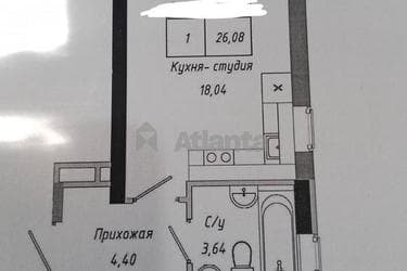 1-комнатная квартира по адресу 7 км овидиопольской дор. (площадь 27 м²) - фото 10 1-комнатная квартира по адресу 7 км овидиопольской дор. (площадь 27 м²) - Atlanta.ua - фото 10