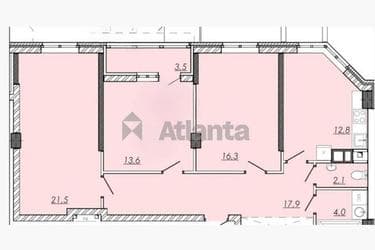 3-комнатная квартира по адресу Овидиопольская дор. (площадь 91,7 м²) - imageAlt 30 3-комнатная квартира по адресу Овидиопольская дор. (площадь 91,7 м²) - Atlanta.ua - imageAlt 30