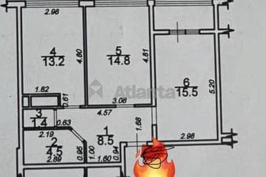 2-комнатная квартира по адресу ул. Бассейная (площадь 62 м²) - imageAlt 36 2-комнатная квартира по адресу ул. Бассейная (площадь 62 м²) - Atlanta.ua - imageAlt 36