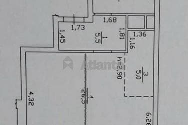 1-комнатная квартира по адресу Гагарина пр. (площадь 43,4 м²) - фото 18 1-комнатная квартира по адресу Гагарина пр. (площадь 43,4 м²) - Atlanta.ua - фото 18