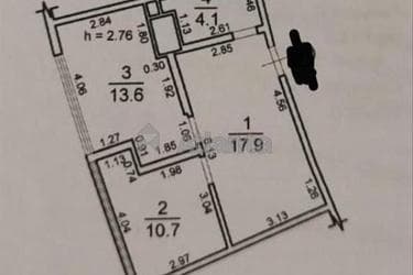 2-комнатная квартира по адресу ул. Каманина (площадь 47 м²) - imageAlt 18 2-комнатная квартира по адресу ул. Каманина (площадь 47 м²) - Atlanta.ua - imageAlt 18