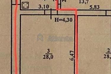 Комунальна квартира за адресою вул. Кінна (площа 28 м²) - фото 11 Комунальна квартира за адресою вул. Кінна (площа 28 м²) - Atlanta.ua - фото 11