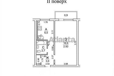1-комнатная квартира по адресу Небесной Сотни пр. (площадь 31 м²) - фото 12 1-комнатная квартира по адресу Небесной Сотни пр. (площадь 31 м²) - Atlanta.ua - фото 12