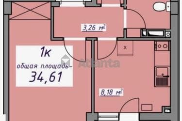 1-кімнатна квартира за адресою вул. Торгова (площа 34,6 м²) - фото 12 1-кімнатна квартира за адресою вул. Торгова (площа 34,6 м²) - Atlanta.ua - фото 12