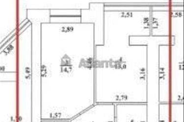1-комнатная квартира по адресу ул. Плиева (площадь 39,2 м²) - imageAlt 13 1-комнатная квартира по адресу ул. Плиева (площадь 39,2 м²) - Atlanta.ua - imageAlt 13