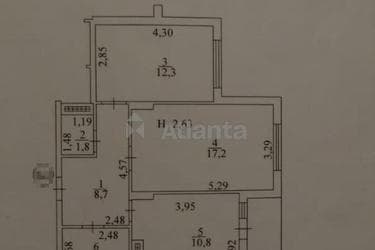 2-комнатная квартира по адресу ул. Нестеренко Виталия (площадь 56,6 м²) - imageAlt 33 2-комнатная квартира по адресу ул. Нестеренко Виталия (площадь 56,6 м²) - Atlanta.ua - imageAlt 33