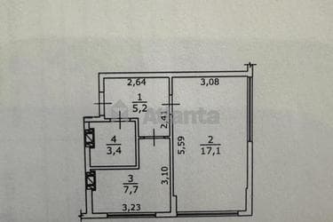 1-комнатная квартира по адресу ул. Каменская (площадь 33,4 м²) - imageAlt 20 1-комнатная квартира по адресу ул. Каменская (площадь 33,4 м²) - Atlanta.ua - imageAlt 20