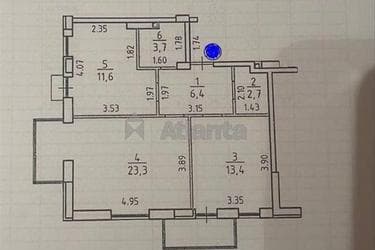 2-комнатная квартира по адресу Среднефонтанский пер. (площадь 63,8 м²) - imageAlt 28 2-комнатная квартира по адресу Среднефонтанский пер. (площадь 63,8 м²) - Atlanta.ua - imageAlt 28